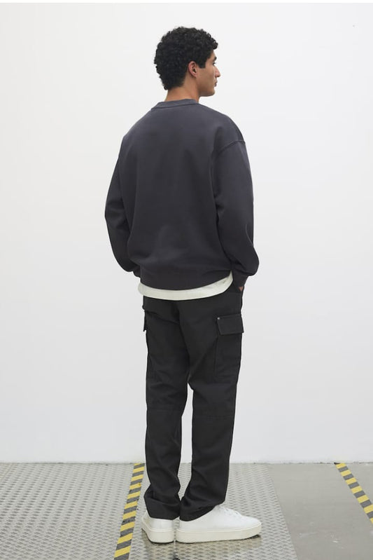 LOOSE FIT PRINTED SWEATSHIRT