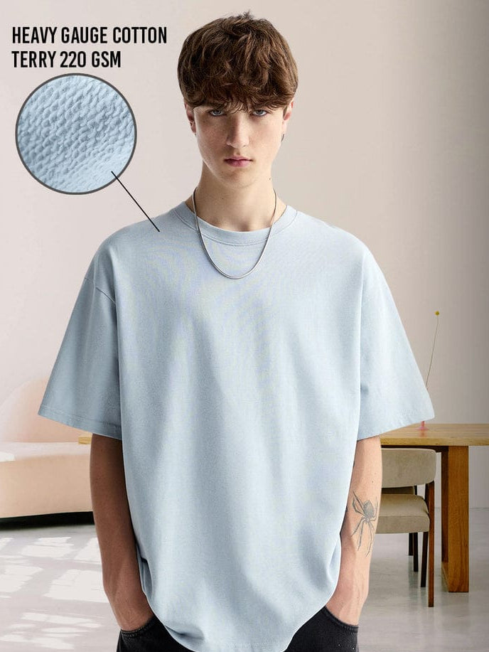 Solid Premium Oversized Terry T-shirt