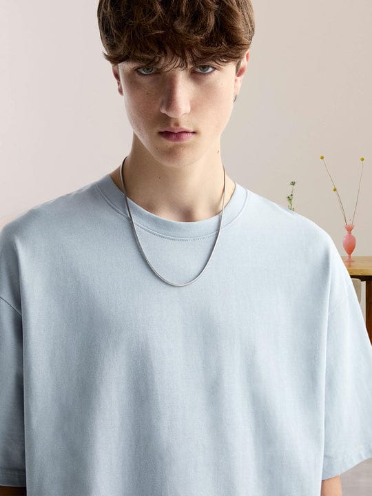 Solid Premium Oversized Terry T-shirt