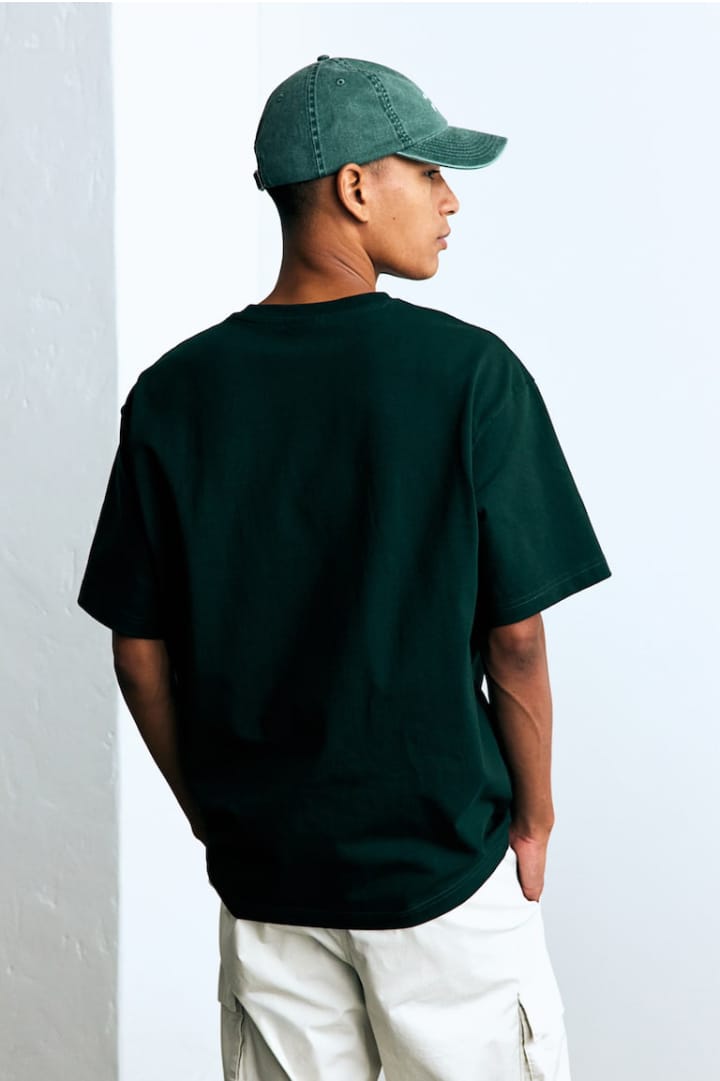 Solid Premium Oversized Terry T-shirt