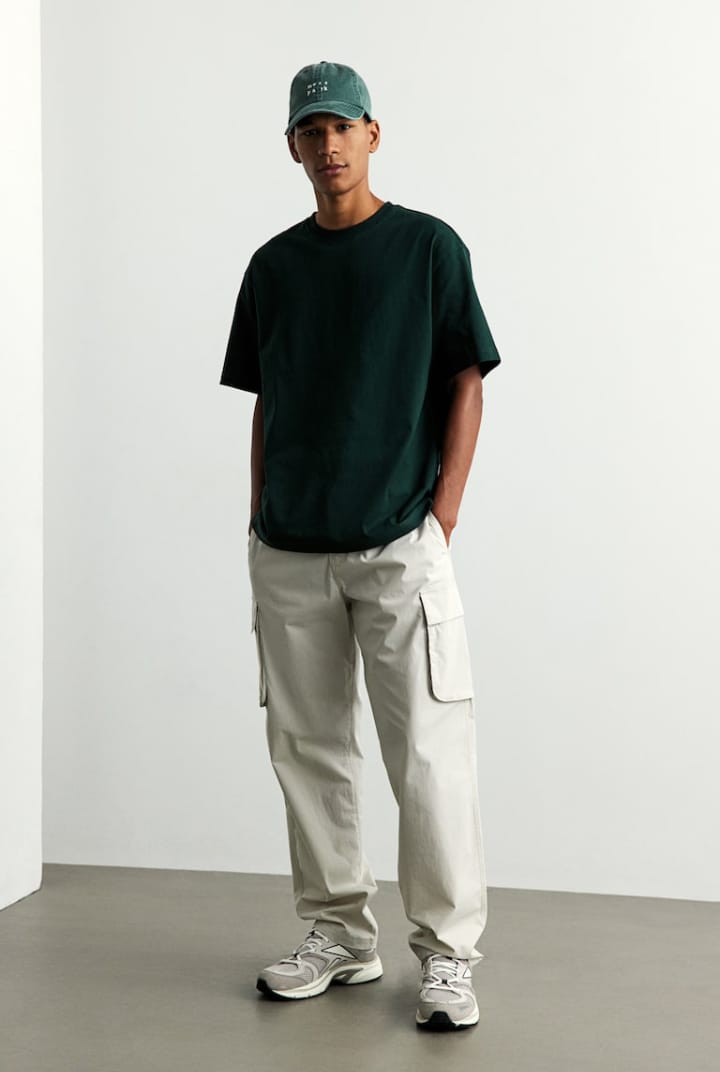 Solid Premium Oversized Terry T-shirt
