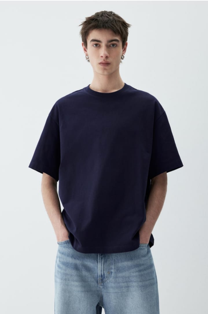 Solid Premium Oversized Terry T-shirt