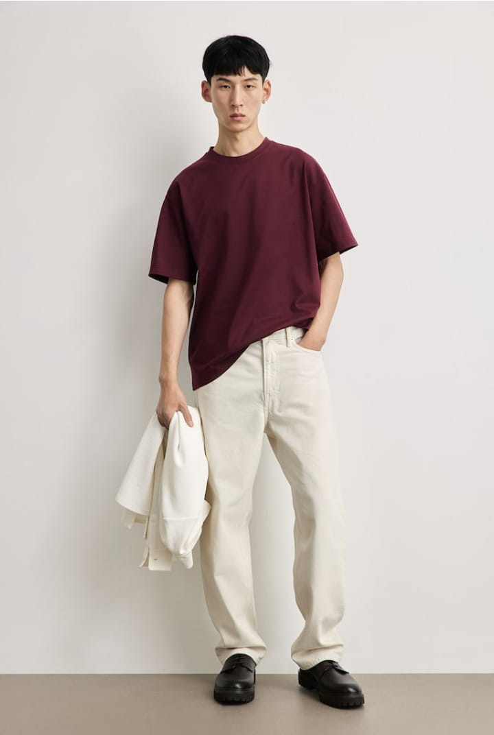 Solid Premium Oversized Terry T-shirt