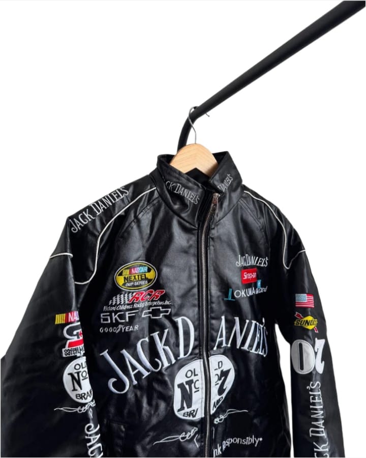 Jack Daniels Racing Jacket in Premium Leather Edition