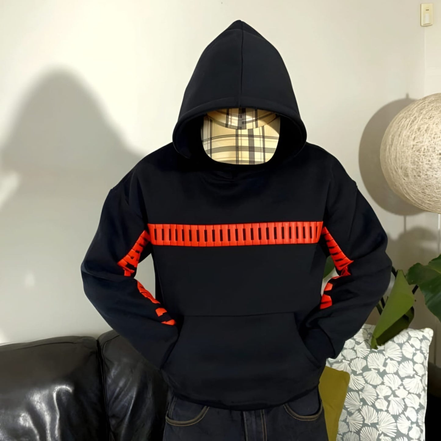 I Love You This Much Black Hoodie – Statement Streetwear