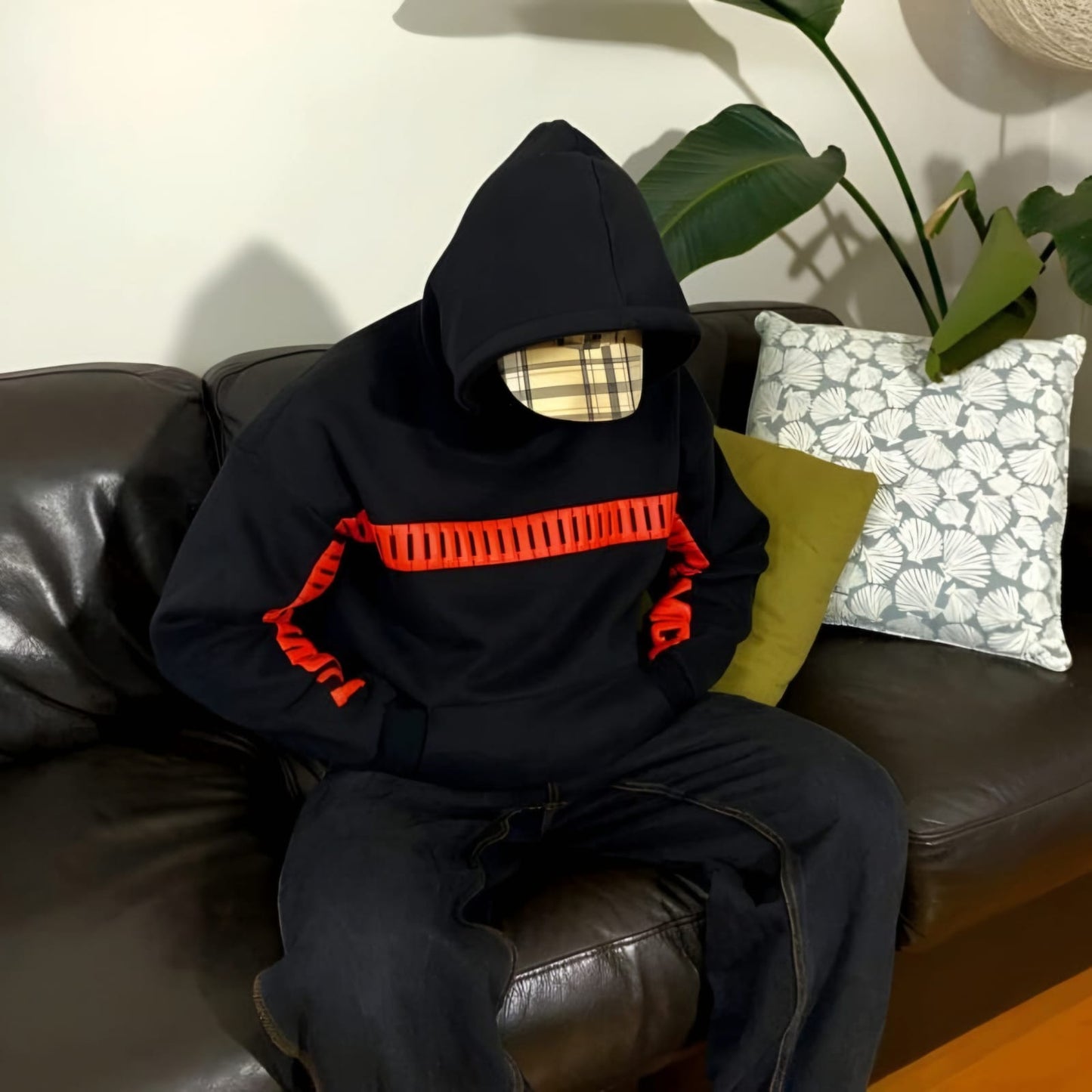I Love You This Much Black Hoodie – Statement Streetwear