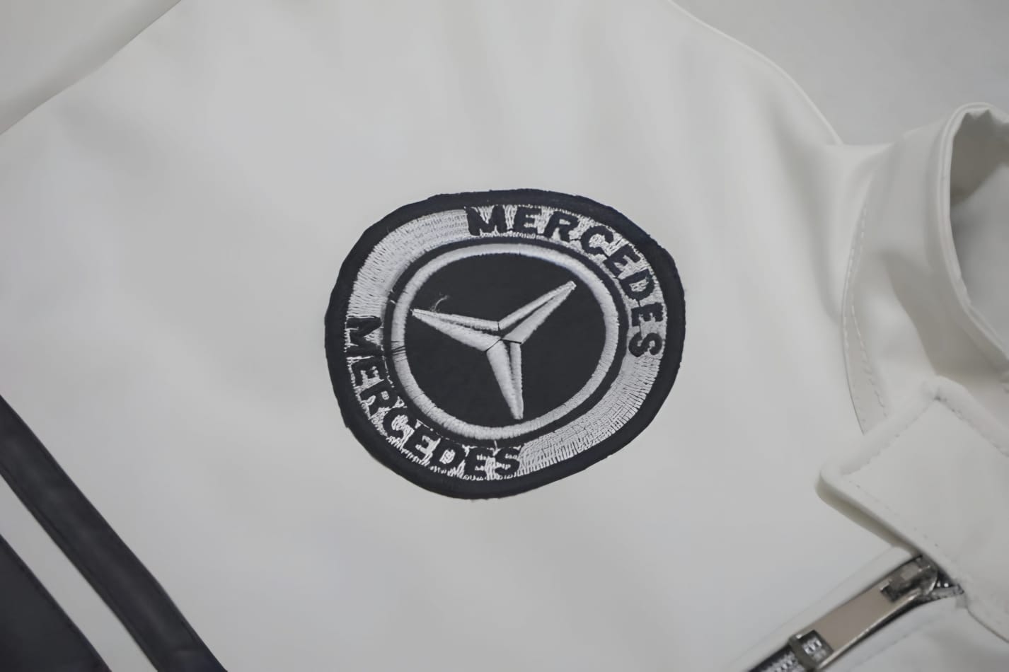 Mercedes Jacket – Premium Leather Racing Wear