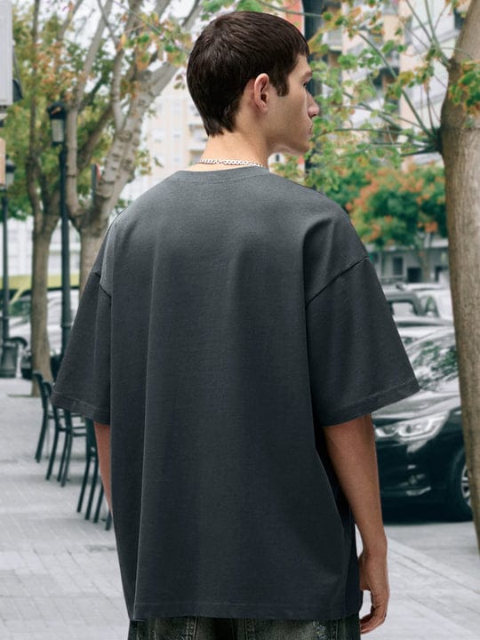 Solid Premium Oversized Terry T-shirt