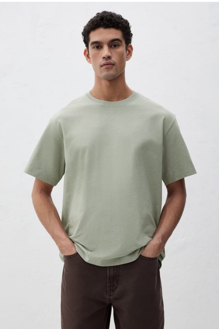 Solid Premium Oversized Terry T-shirt