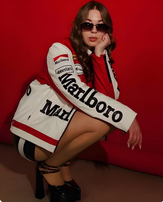 Marlboro Racing Leather Jacket – Vintage Moto Style