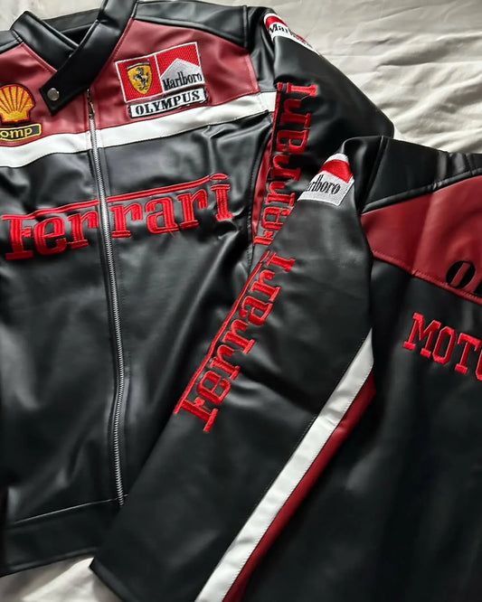 Ferrari Olympus Jacket – Premium F1 Racing Streetwear