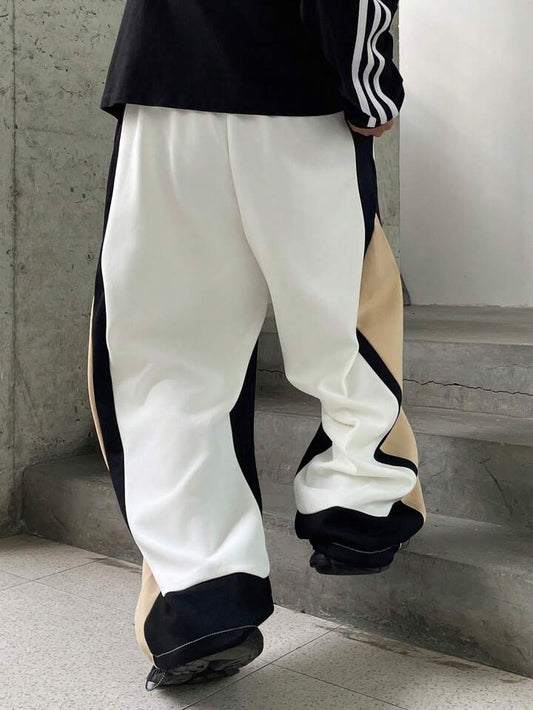 Wide Leg Cotton Track pant