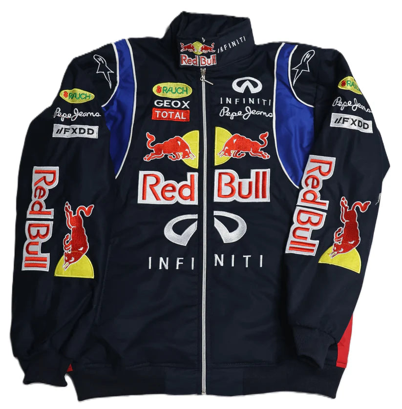 Red Bull Racing Team Bomber Jacket – Streetwear Edition [Embroidered]