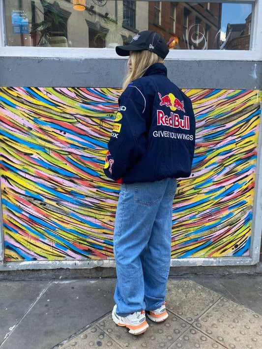 Red Bull Jacket – Premium Racing Bomber for Streetwear Enthusiasts [Printed]