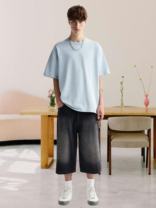 Solid Premium Oversized Terry T-shirt