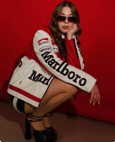 Marlboro Racing Leather Jacket – Vintage Moto Style