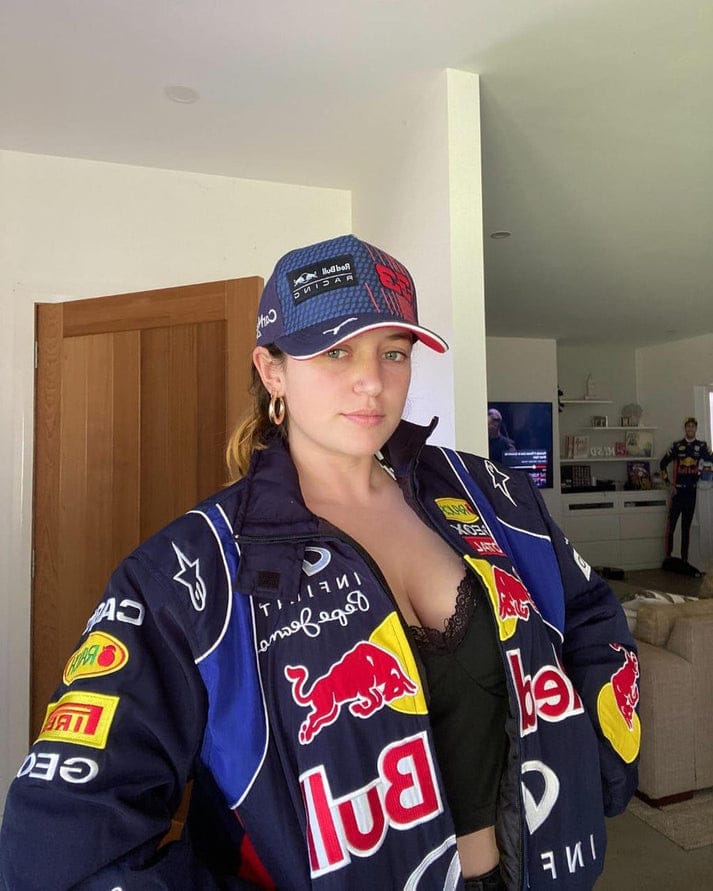 Red Bull Racing Team Infiniti Bomber Jacket – Embroidered Streetwear