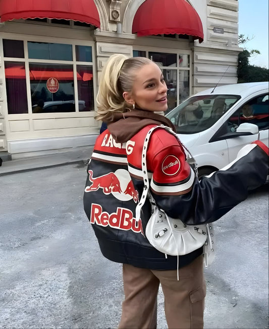 Red Bull Racing Team Leather Jacket – Motul & Michelin Edition