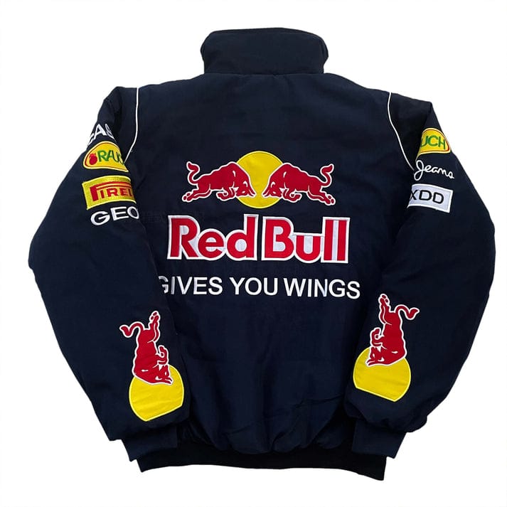 Red Bull Jacket – Premium Racing Bomber for Streetwear Enthusiasts [Printed]