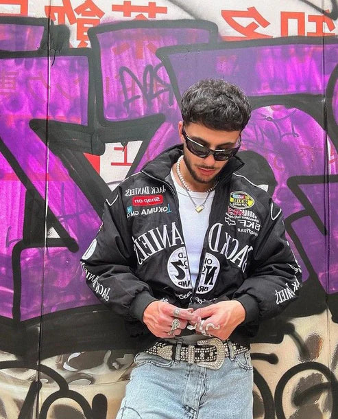 Jack Daniel’s Racing Bomber Jacket [Embroidered]