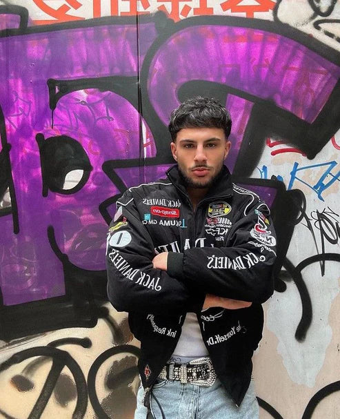 Jack Daniel’s Racing Bomber Jacket [Embroidered]