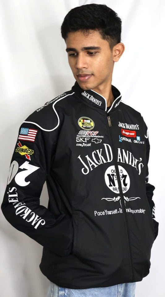 Jack Daniels Racing Jacket-[Embroidered]