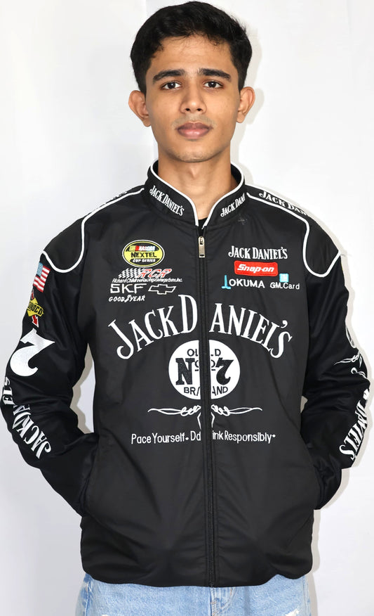 Jack Daniels Racing Jacket-[Embroidered]