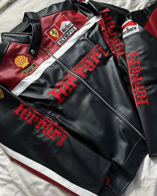 Ferrari Olympus Jacket – Premium F1 Racing Streetwear